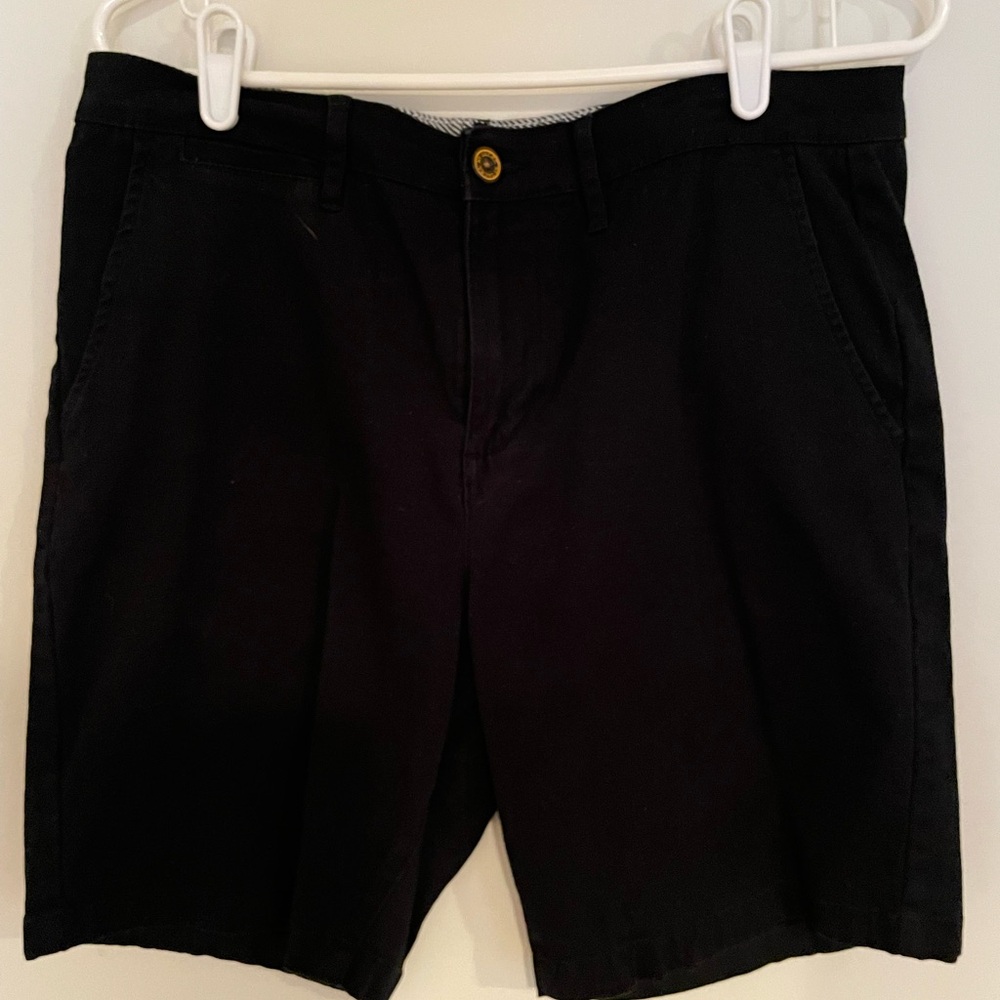 Men's Jachs Black Shorts 33 Waist